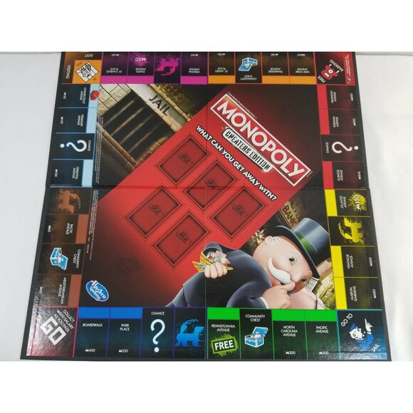 Hasbro Monopoly Game Cheaters Edition Board Game Complete Open Box - Picture 8 of 13